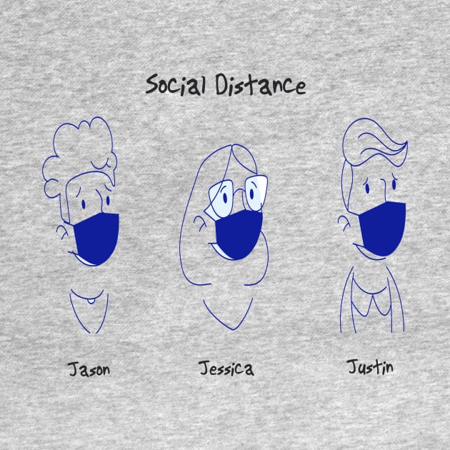 Social distance by This is store
